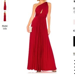 JILL JILL STUART One Shoulder Gown